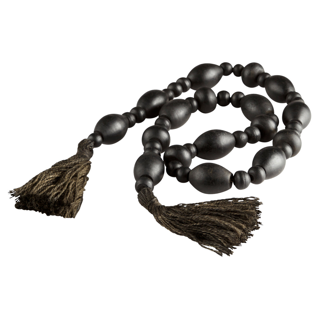 Blizzard Stone Beads - Black | Cyan Design