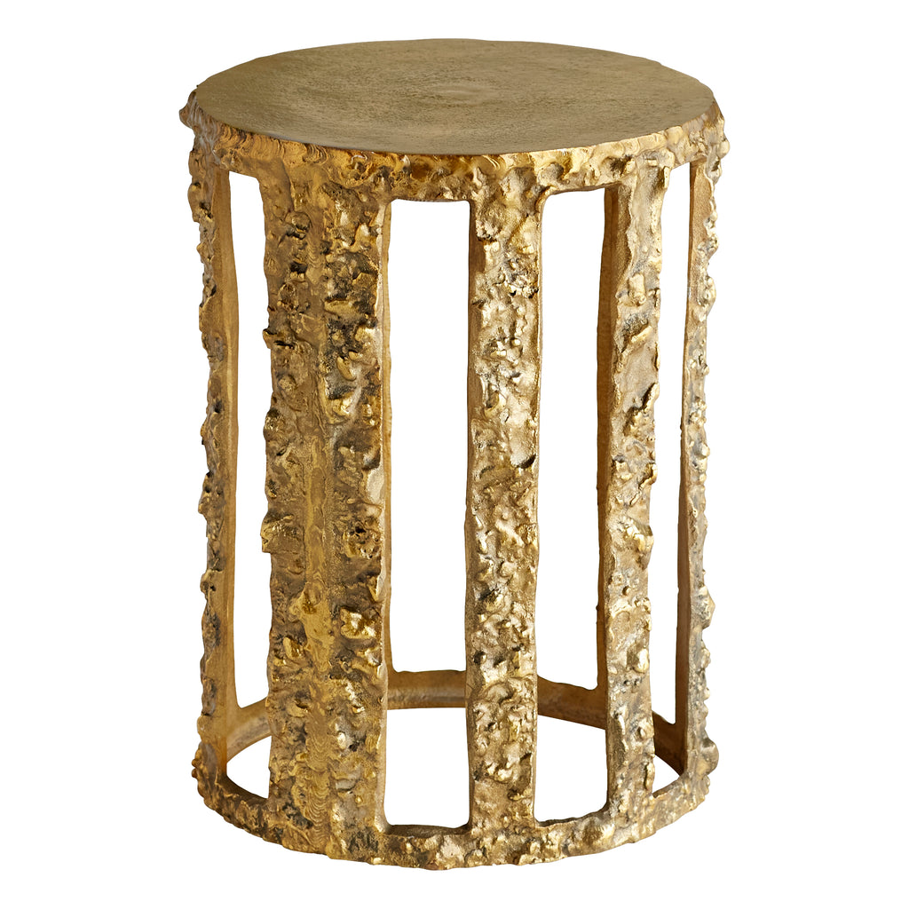 Lucila Table - Gold - Small | Cyan Design