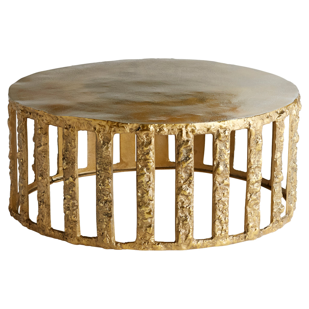 Lucila Coffee Table - Gold | Cyan Design