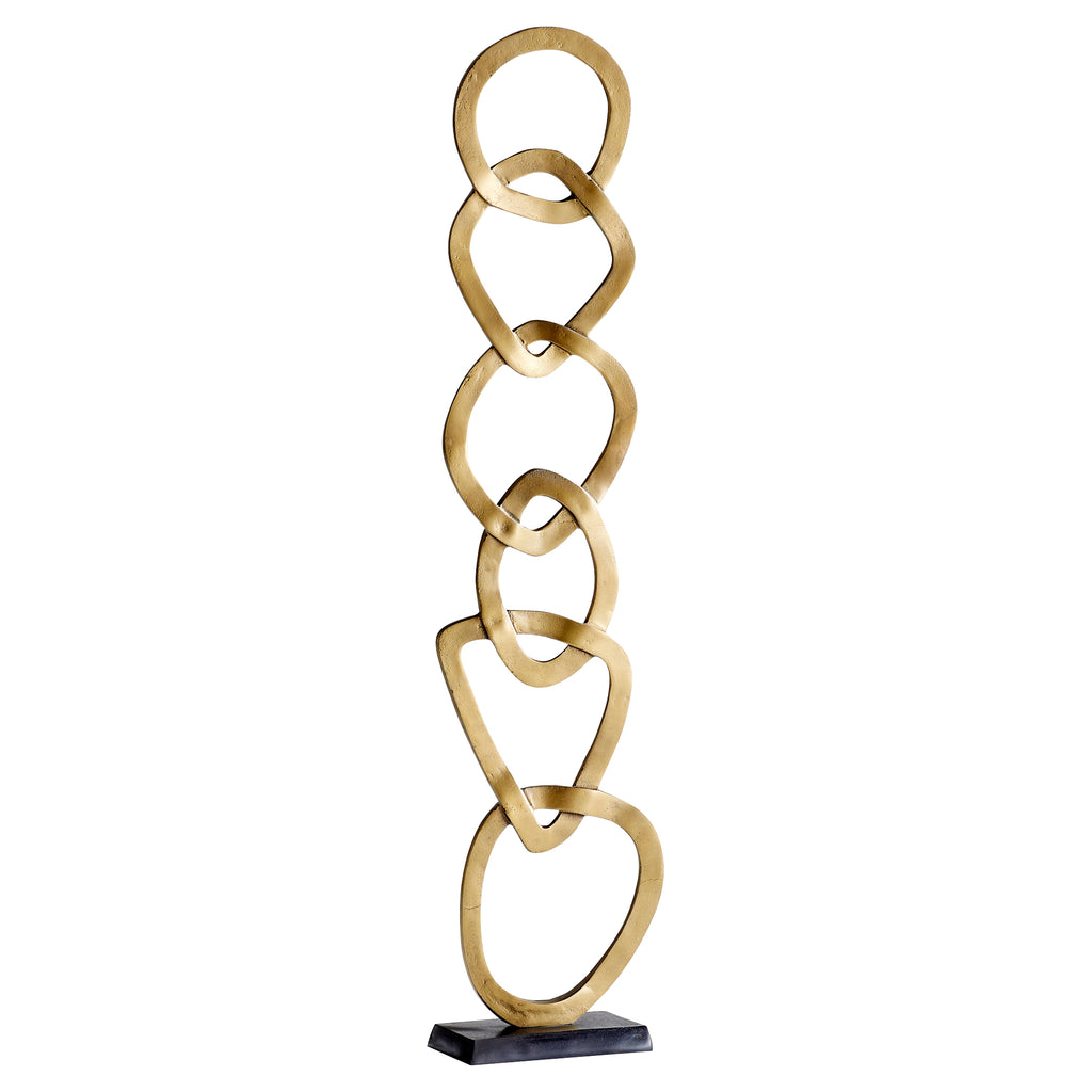 Perpetual Tower Sculpture - Antique Brass | Cyan Design