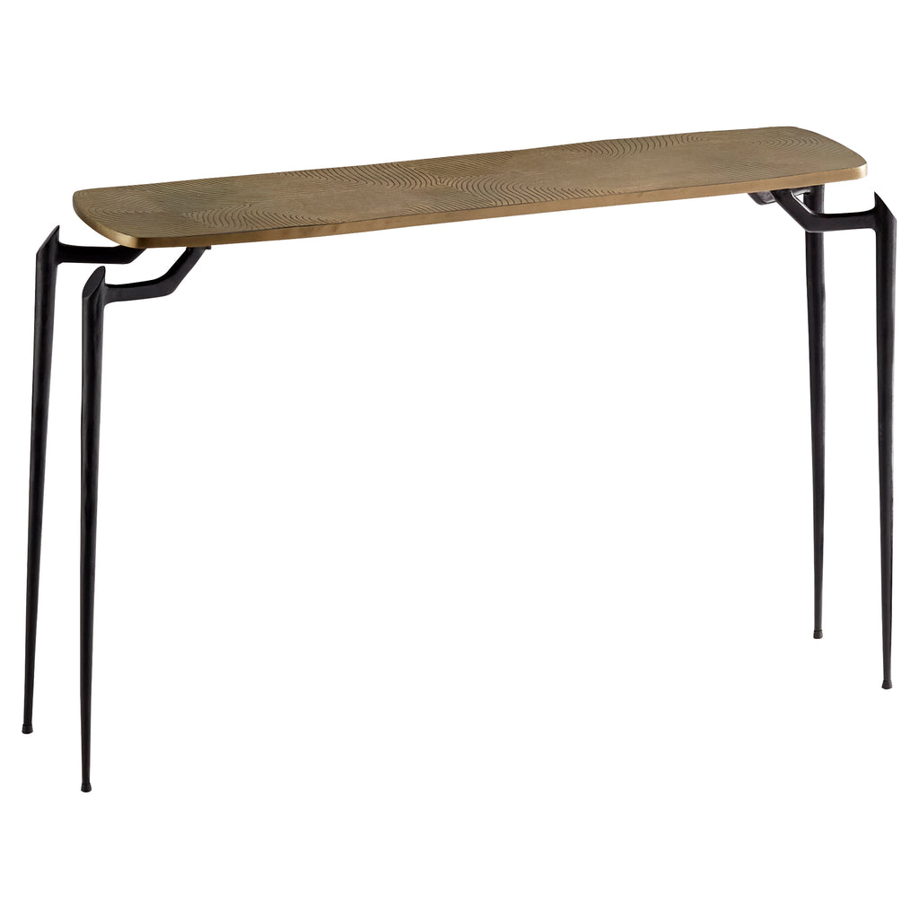 Tarsal Table - Gold And Black | Cyan Design