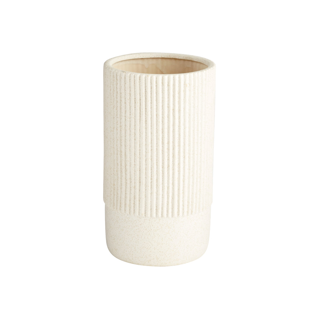 Harmonica Vase - White - Medium | Cyan Design