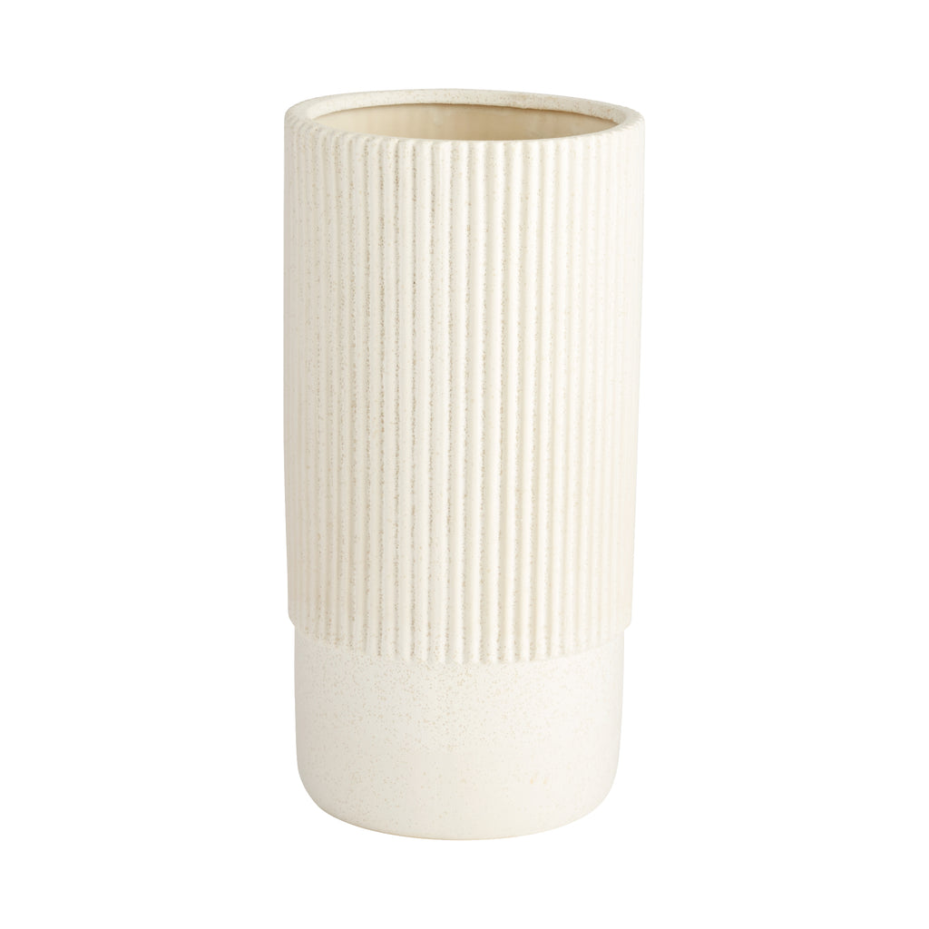 Harmonica Vase - White - Large | Cyan Design