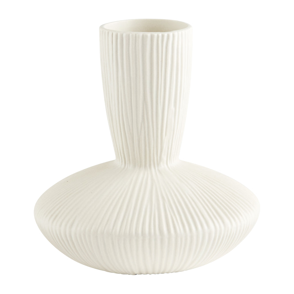 Echo Vase - White - Small | Cyan Design