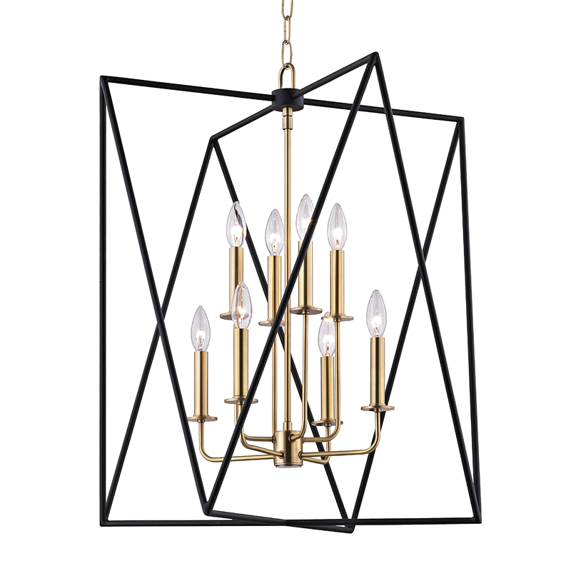 Laszlo Chandelier | Hudson Valley Lighting - 1124-AGB