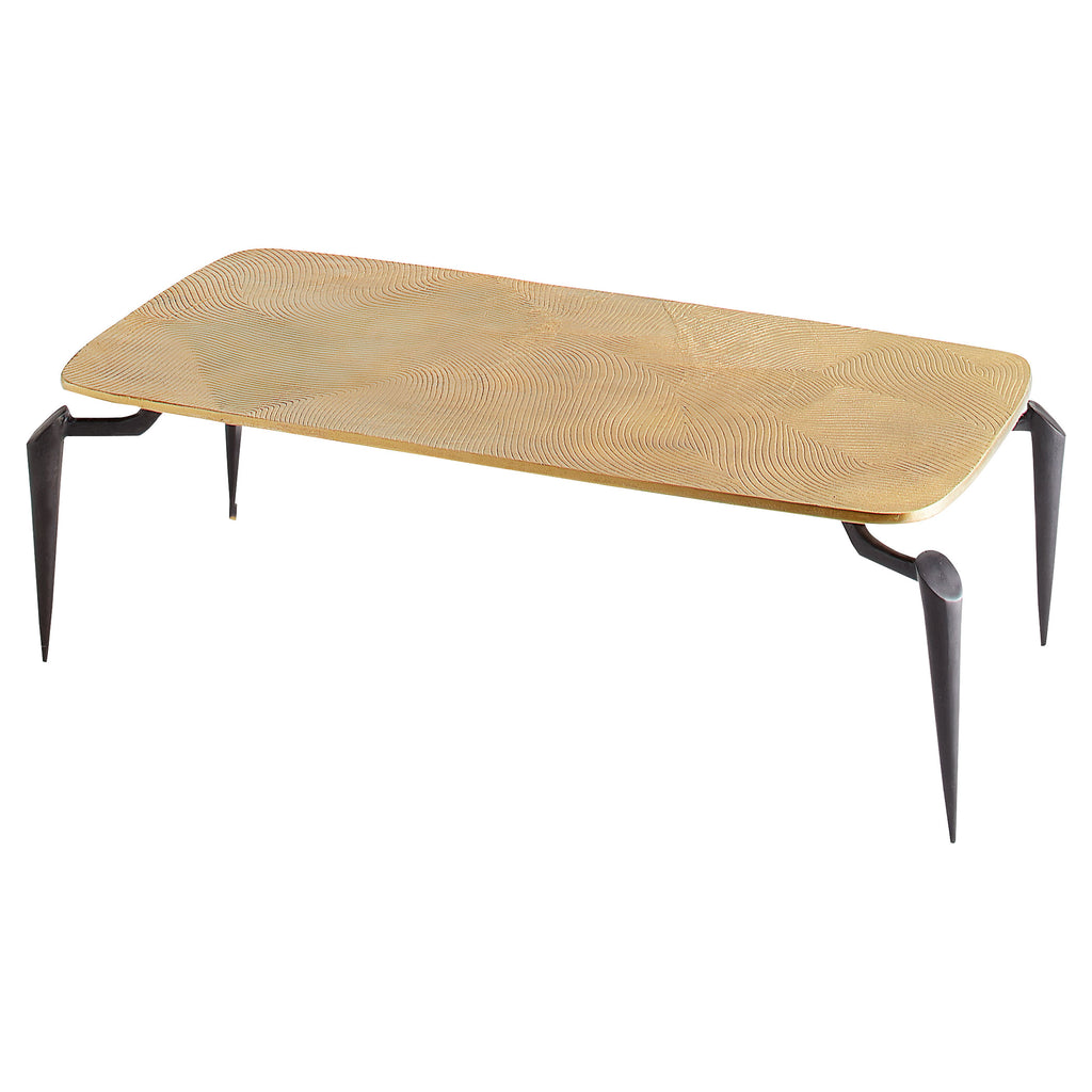 Tarsal Coffee Table - Black - Gold | Cyan Design