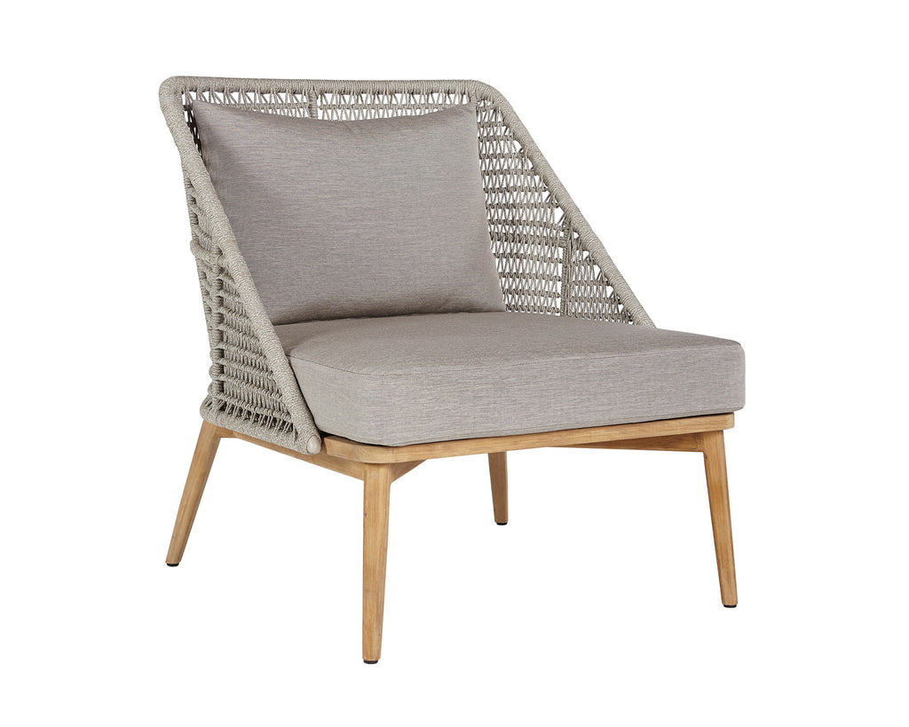 Andria Lounge Chair - Palazzo Taupe | Sunpan Furniture - 109458