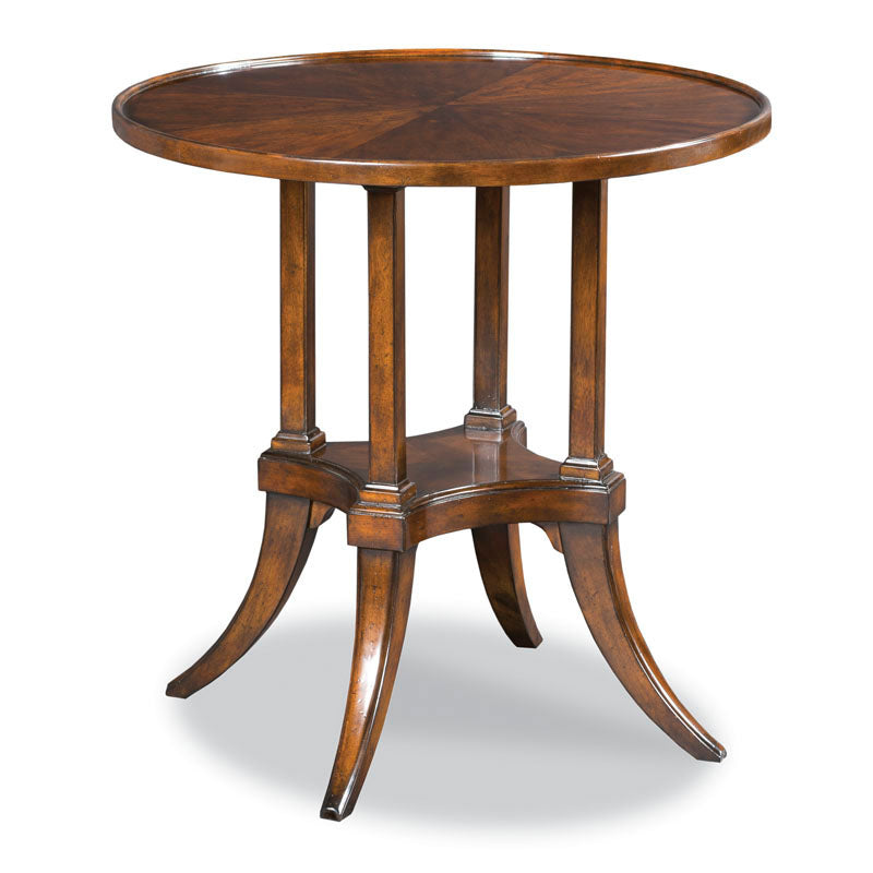 Marseille Pedestal Table | Woodbridge Furniture - 1206-10