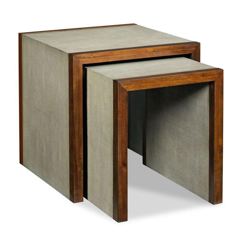 Savoye Shagreen Nest of Tables | Woodbridge Furniture - 1230-21