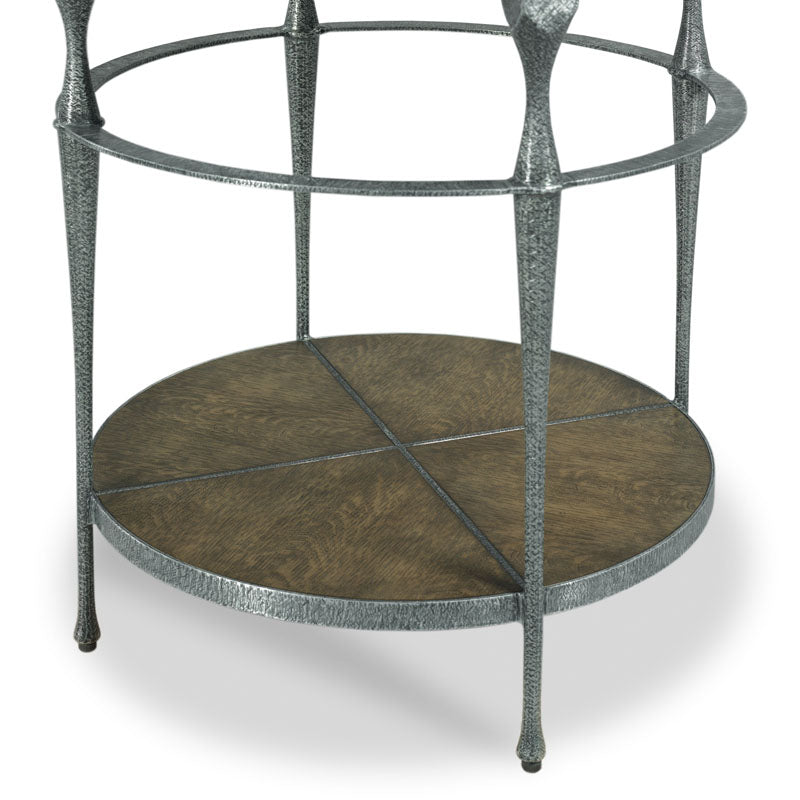 Monte Rio Round Lamp Table | Woodbridge Furniture - 1288-15