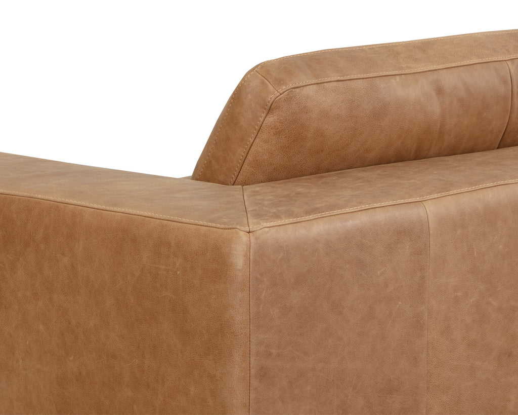 Ira Sofa - Camel Leather | Sunpan Furniture - 111478