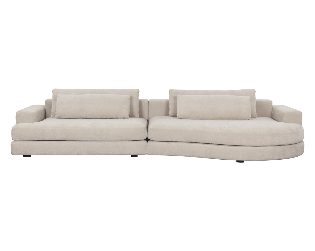 Baela Sofa - Danny Cream | Sunpan Furniture - 111407