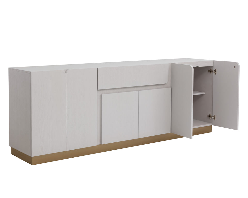 Greco Sideboard - Gauntlet Grey | Sunpan Furniture - 110781