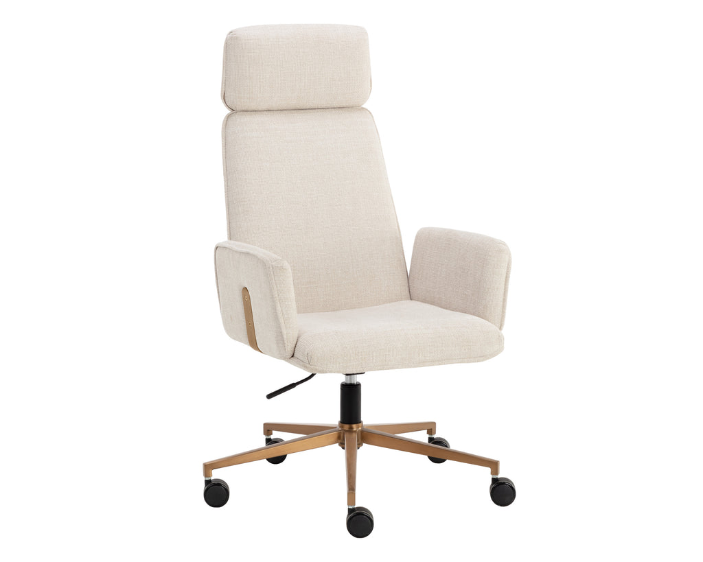 Kalev Office Chair - Chacha Cream | Sunpan Furniture - 110264