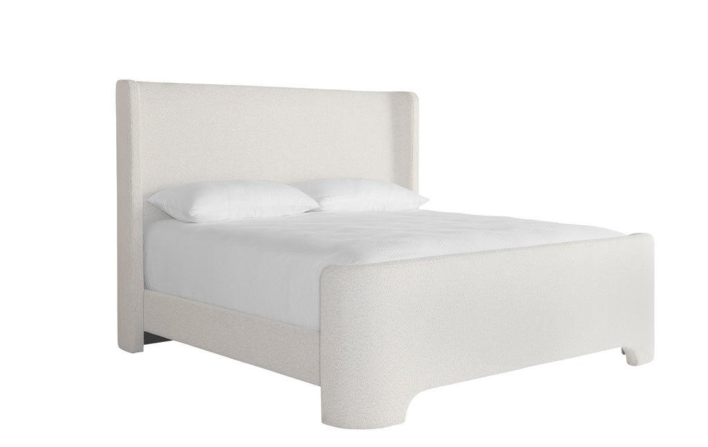 Ives Bed - King - Copenhagen White | Sunpan Furniture - 110461