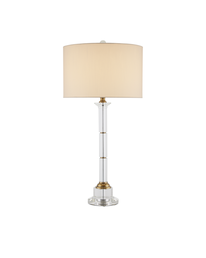 Currey & Co Lothian Clear Table Lamp | 6000-0811