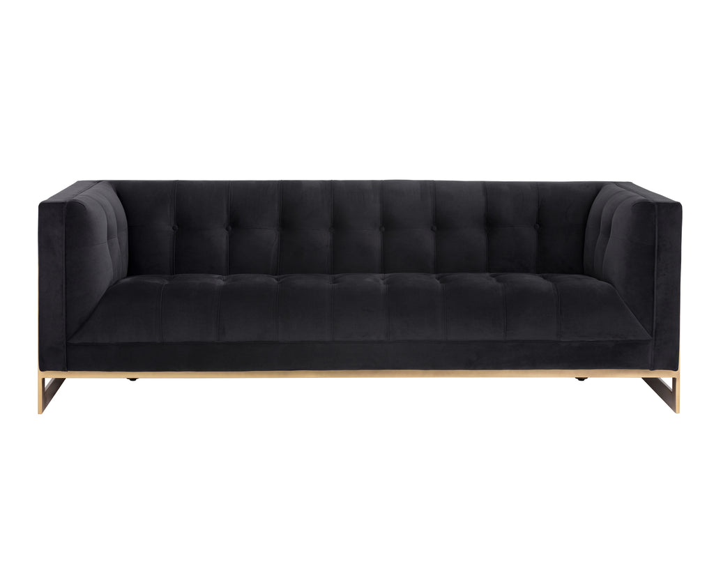 Ekon Sofa - Abbington Black | Sunpan Furniture - 104984