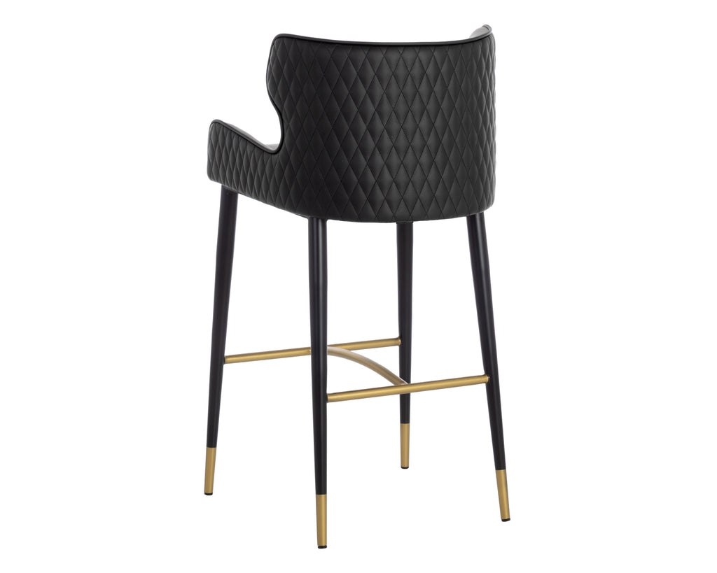 Gianni Barstool - Dillon Stratus / Dillon Black | Sunpan Furniture - 109036