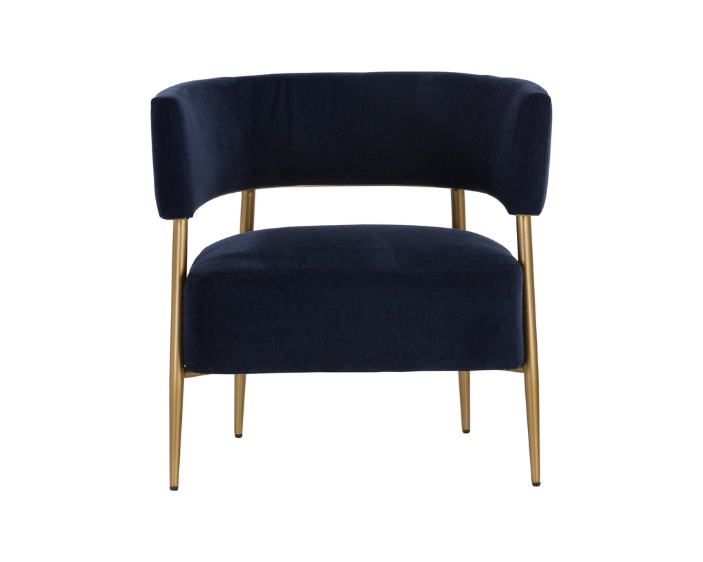 Maestro Lounge Chair - Danny Navy | Sunpan Furniture - 106844