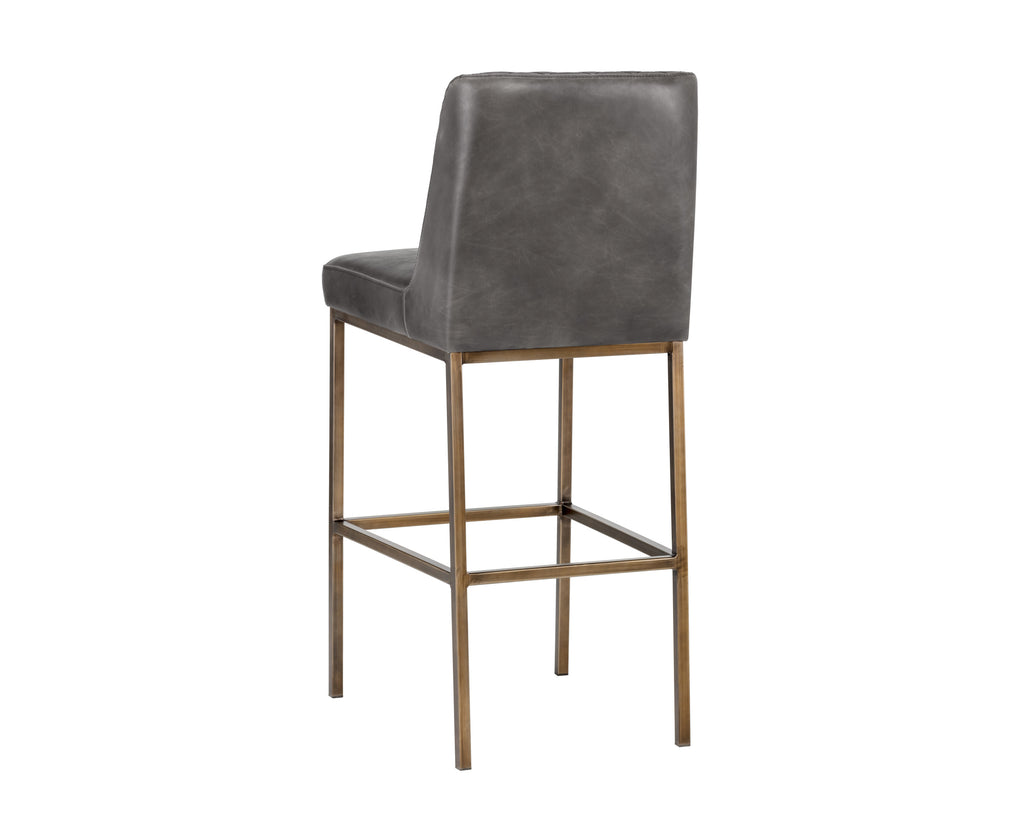 Leighland Barstool - Overcast Grey | Sunpan Furniture - 104904