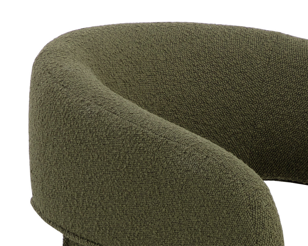 Isidore Dining Chair - Copenhagen Olive | Sunpan Furniture - 111337