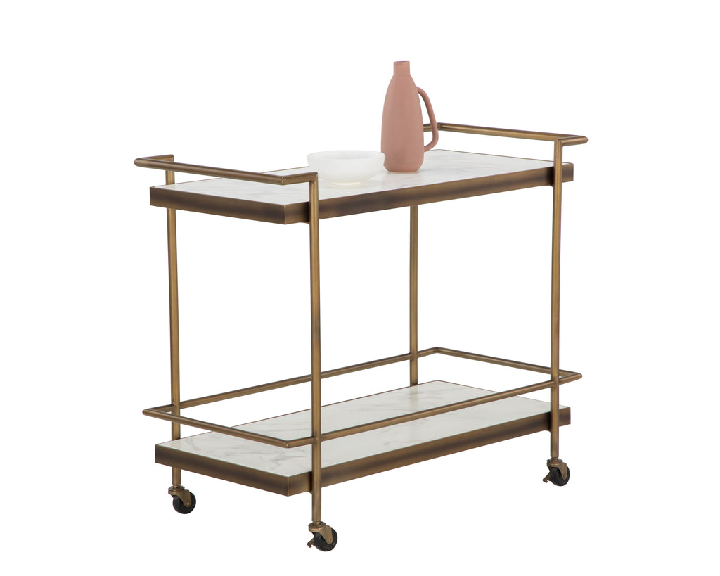 Contardi Bar Cart | Sunpan Furniture - 110920