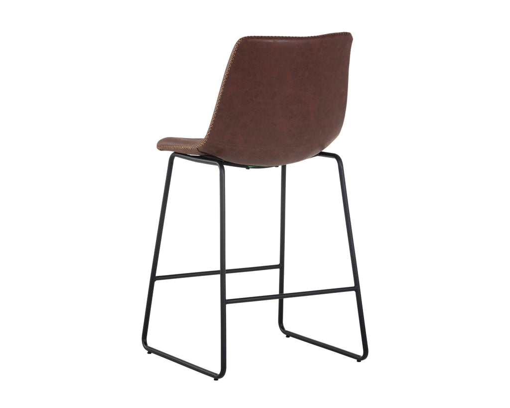 Cal Counter Stool - Antique Brown | Sunpan Furniture - 104036