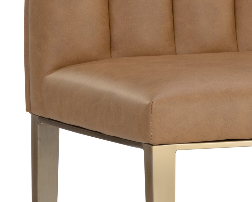 Wilbur Barstool - Milliken Cognac | Sunpan Furniture - 111430