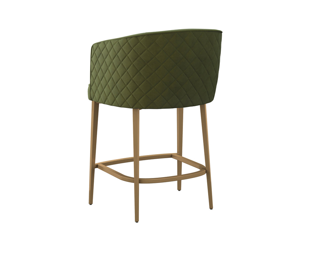 Cornella Dining Armchair - Forest Green | Sunpan Furniture - 103524