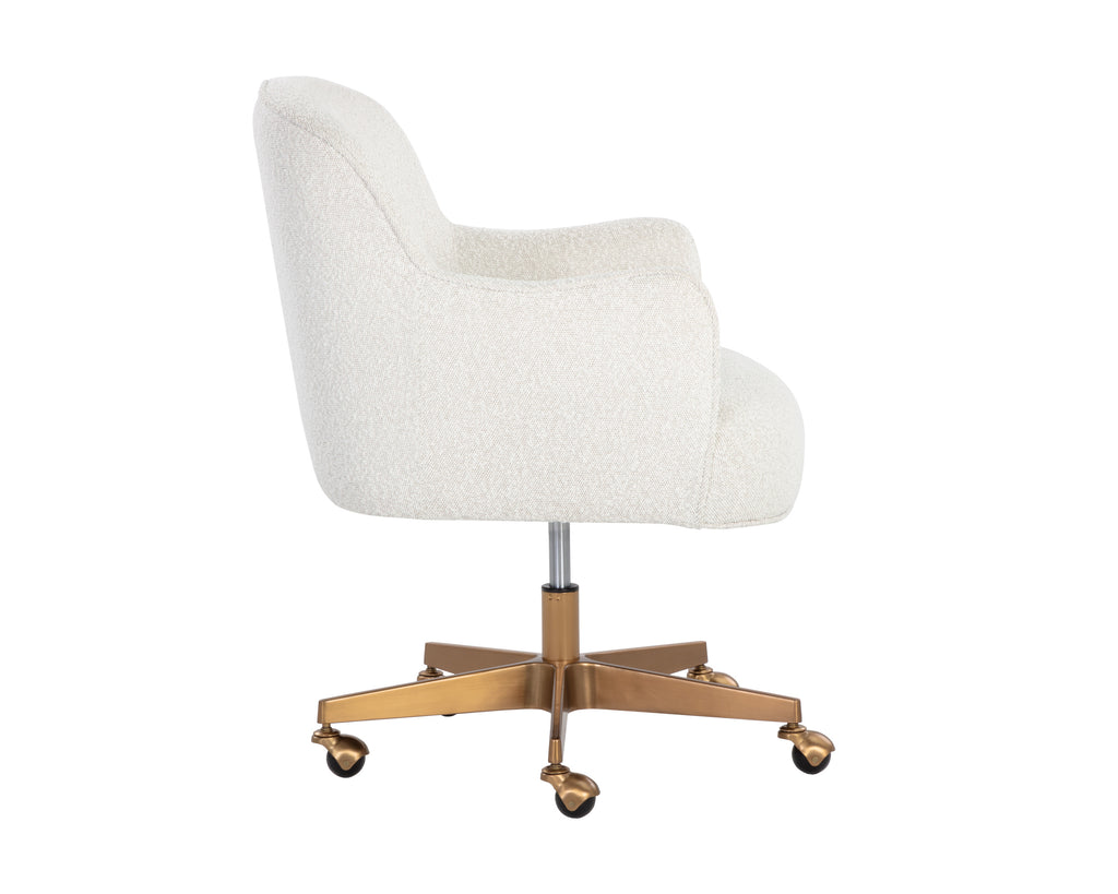 Karina Office Chair - Copenhagen White | Sunpan Furniture - 107854