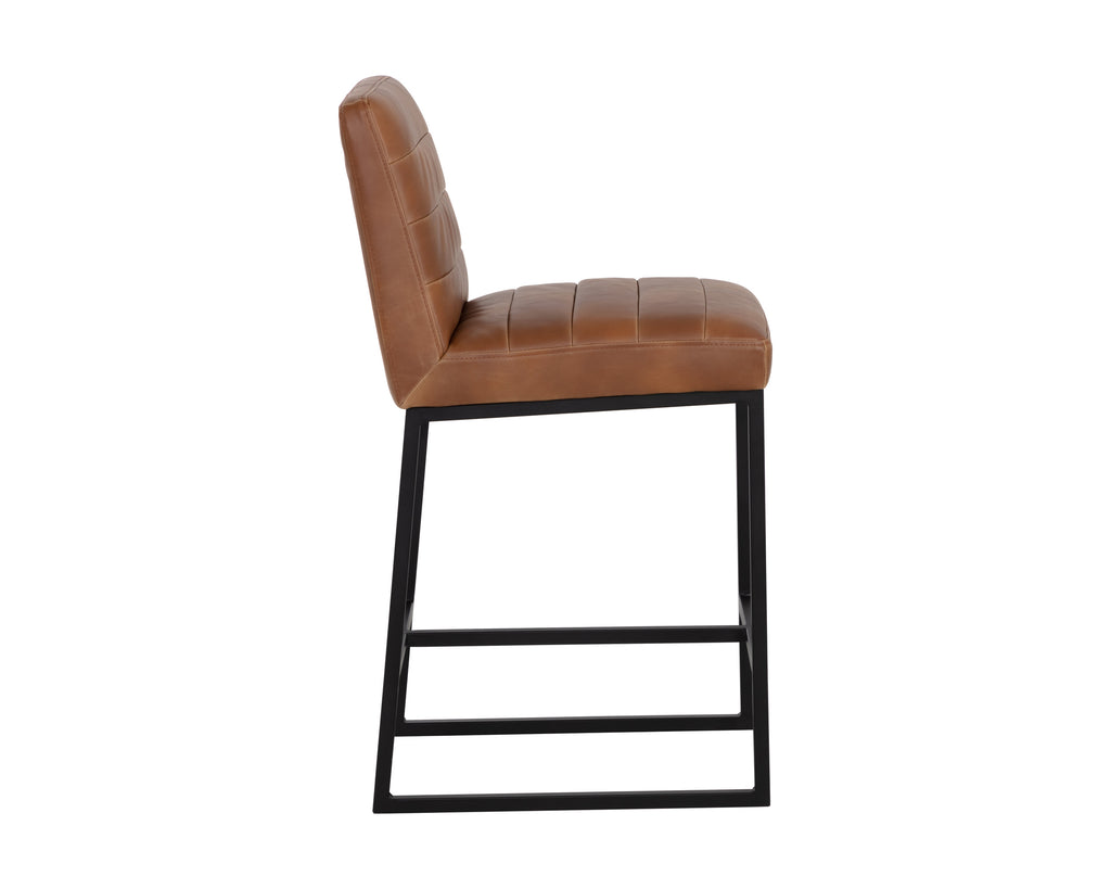 Spyros Counter Stool - Tobacco Tan | Sunpan Furniture - 107763