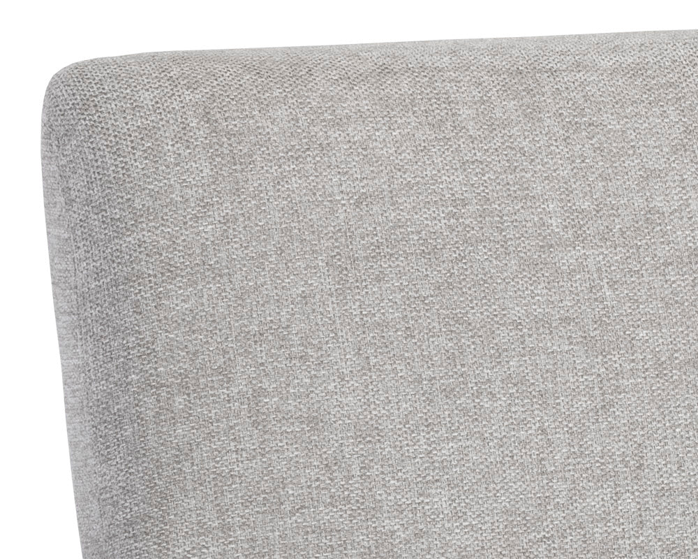 Bellevue Lounge Chair - Belfast Heather Grey / Bravo Ash | Sunpan Furniture - 106183