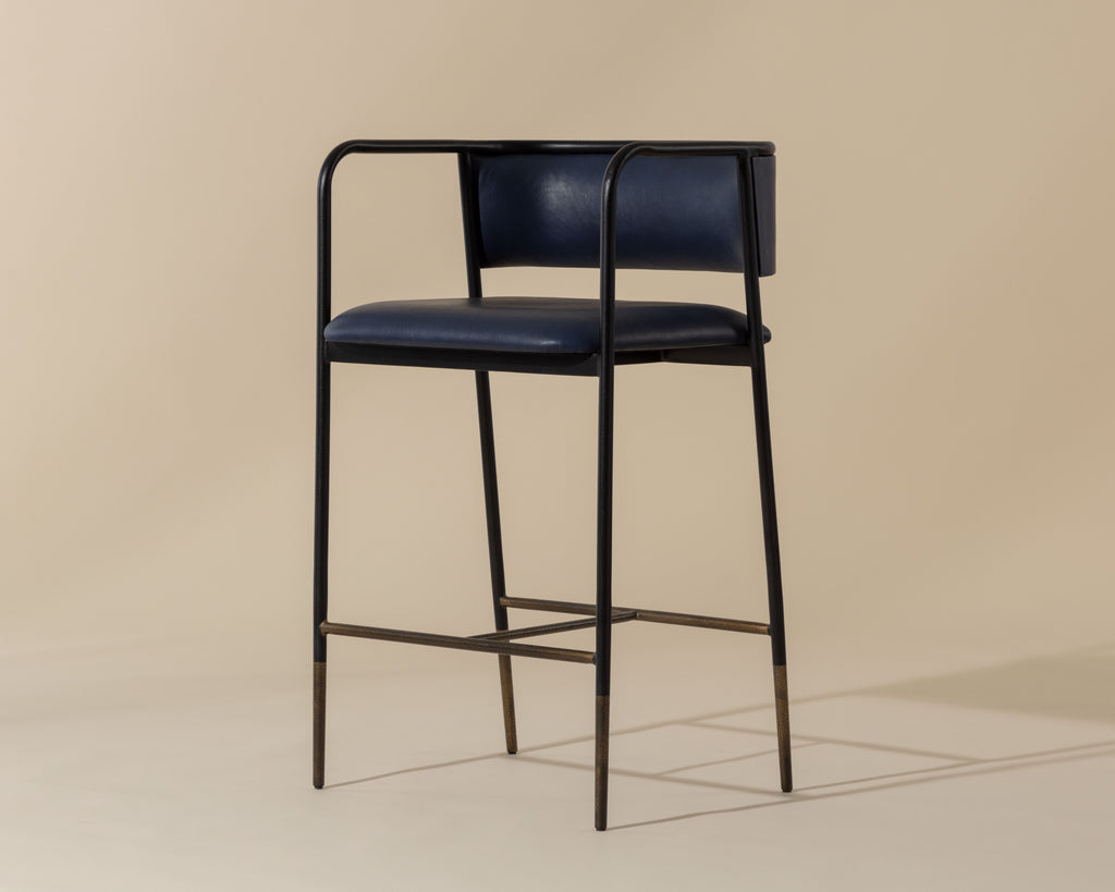 Brenan Barstool - Bravo Admiral | Sunpan Furniture - 106719