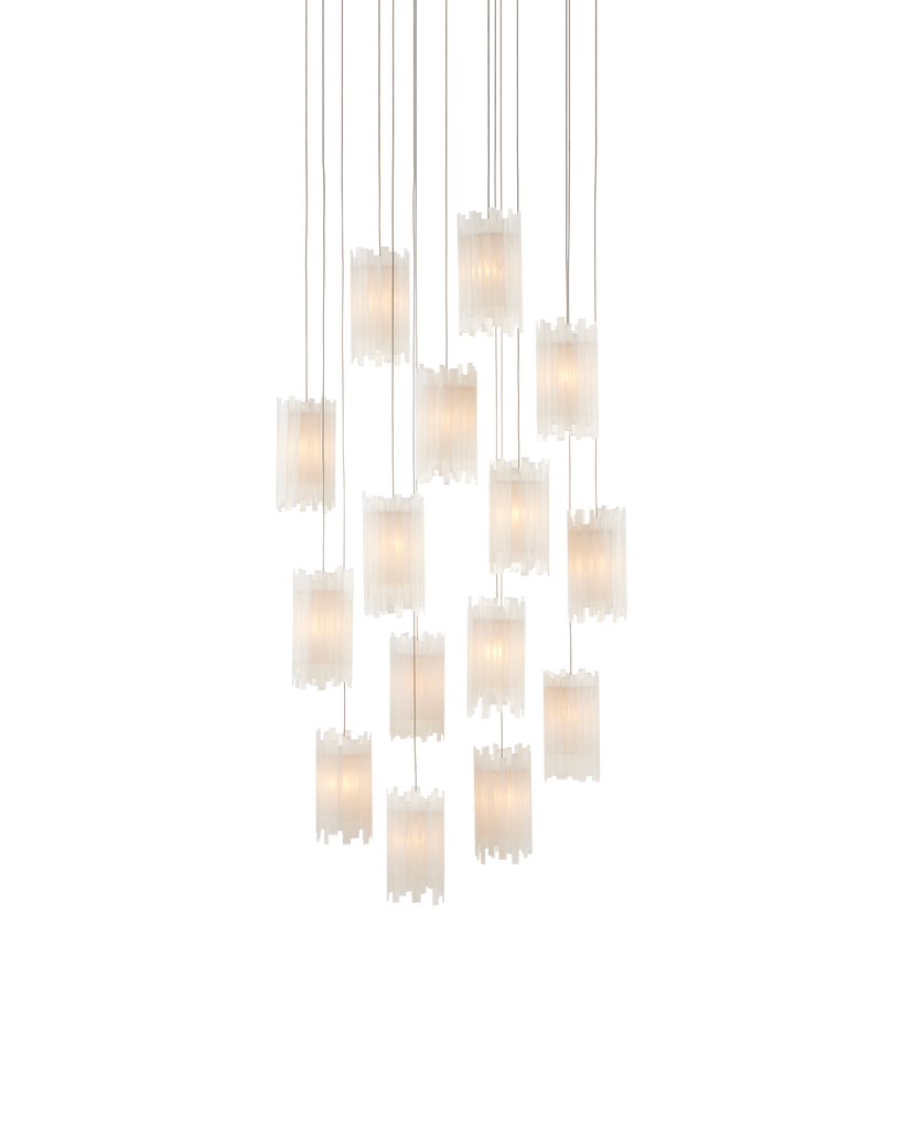 Currey & Co Escenia 15-Light Round Multi-Drop Pendant | 9000-0884