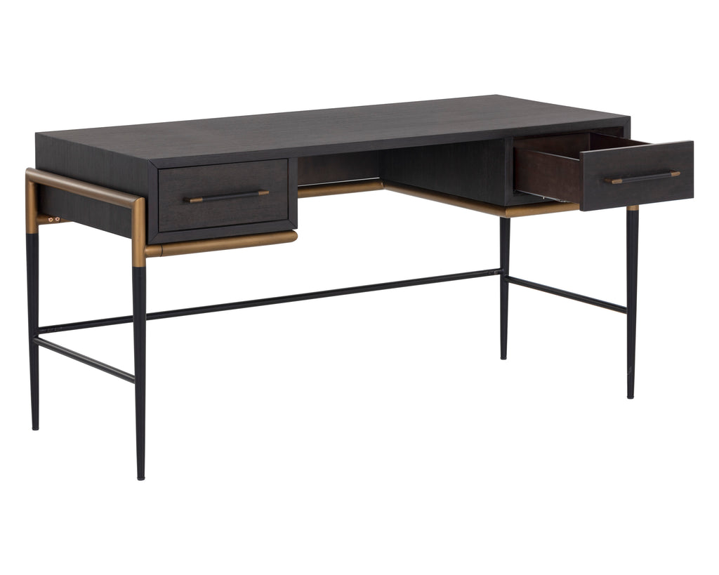 Weldrick Desk - Espresso | Sunpan Furniture - 107459