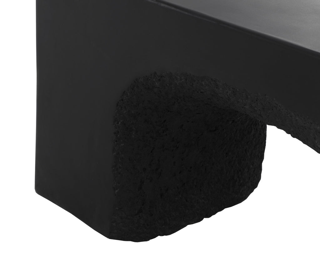 Soma Bench - Black | Sunpan Furniture - 109280