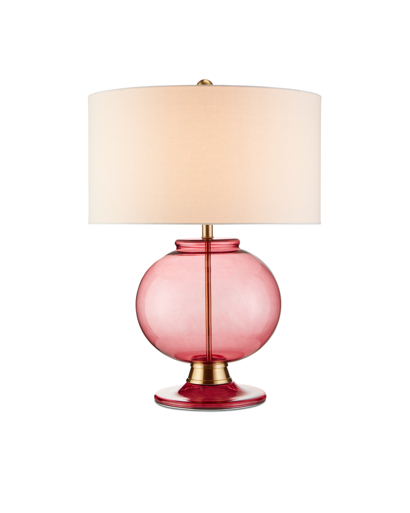 Currey & Co Jocasta Red Table Lamp | 6000-0717