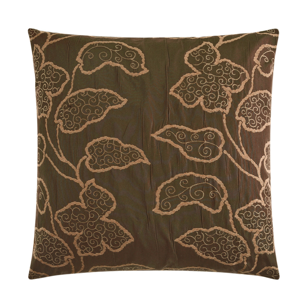 Lyric Decorative Throw Pillow - Chocolate | DV Kap