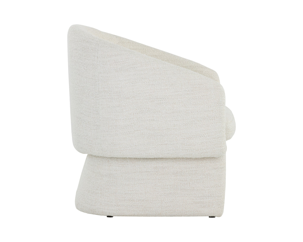 Lauryn Lounge Chair - Merino Pearl | Sunpan Furniture - 109754