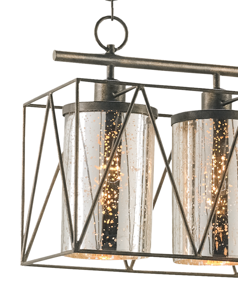 Marmande Rectangular Chandelier | Currey & Co - 9564