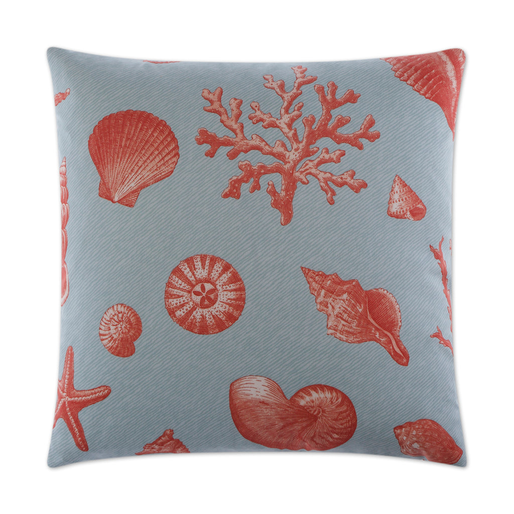 Big Sur Decorative Throw Pillow - Aqua | DV Kap