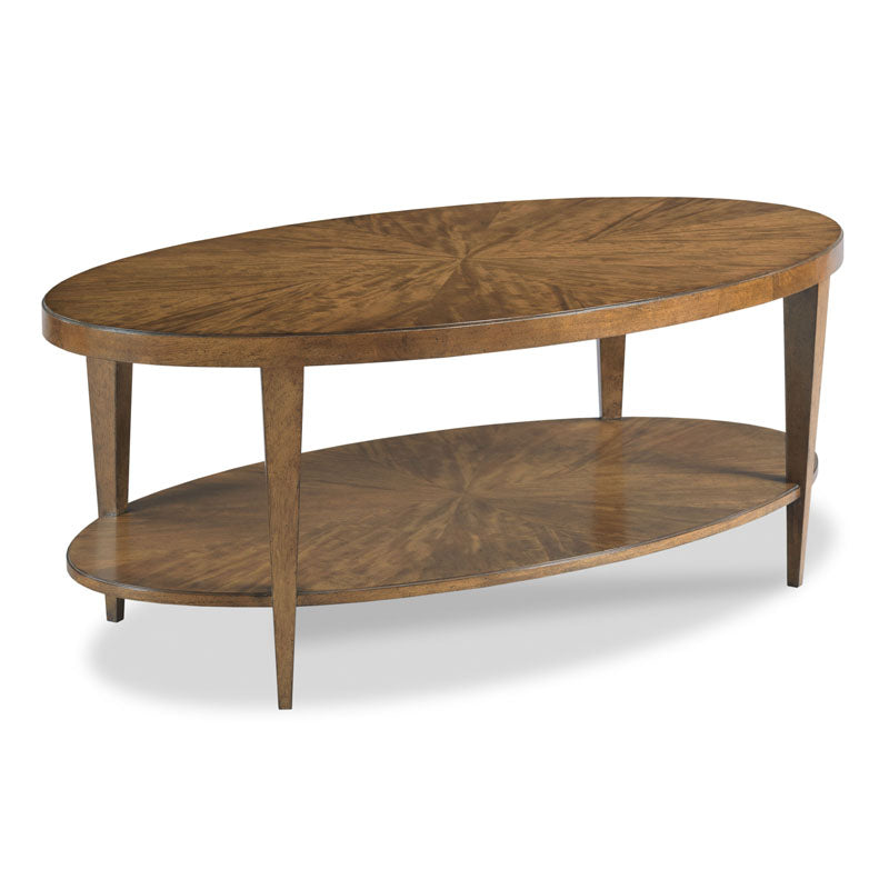 Stafford Oval Cocktail Table | Woodbridge Furniture - 2104-20