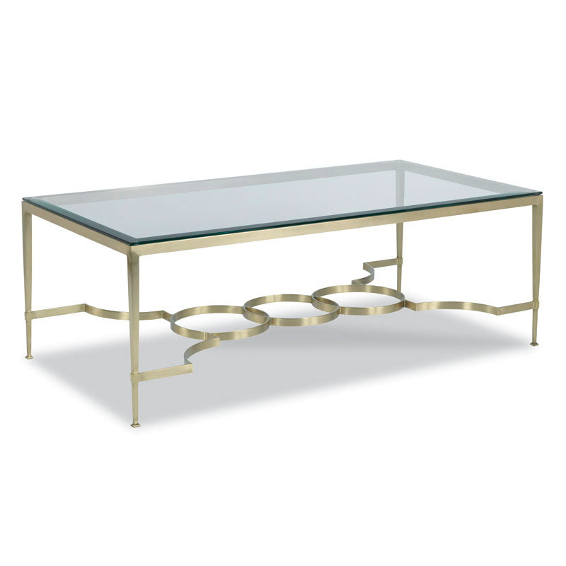 Brass Cocktail Table | Woodbridge Furniture - 2115-55