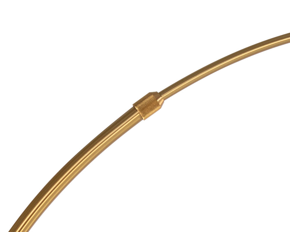 Vern Floor Lamp - Brass | Sunpan Furniture - 106797