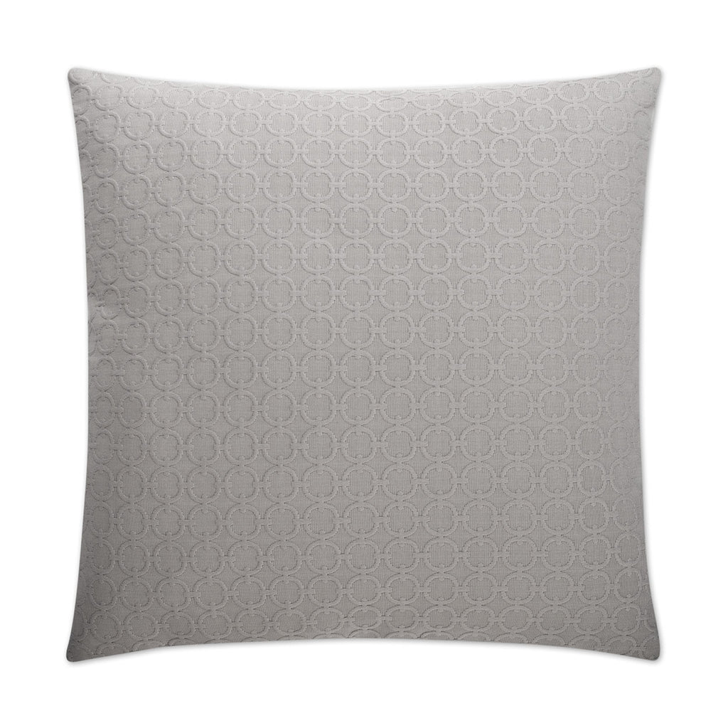 Full Circle Decorative Throw Pillow - Grey | DV Kap