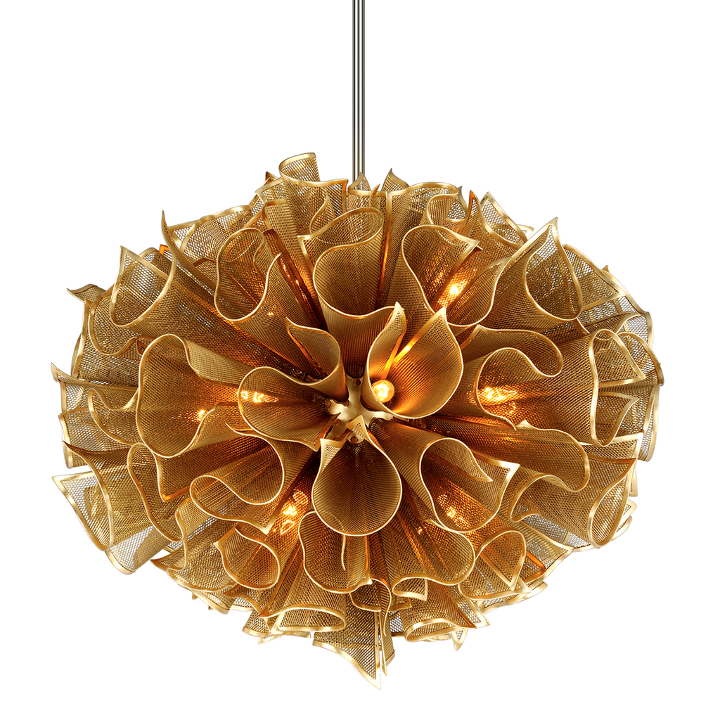 Pulse Chandelier | Corbett Lighting - 218-416-Gl