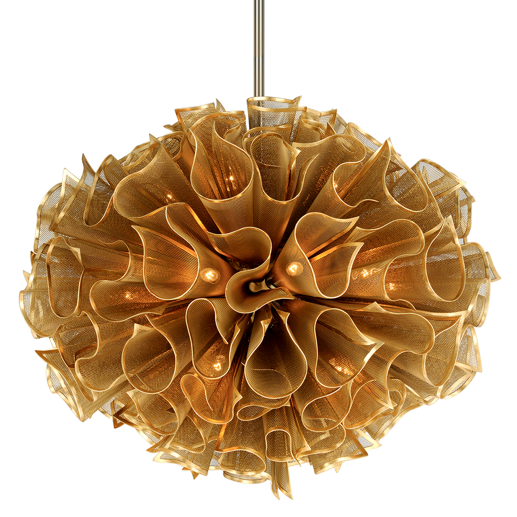 Pulse Chandelier | Corbett Lighting - 218-420-Gl