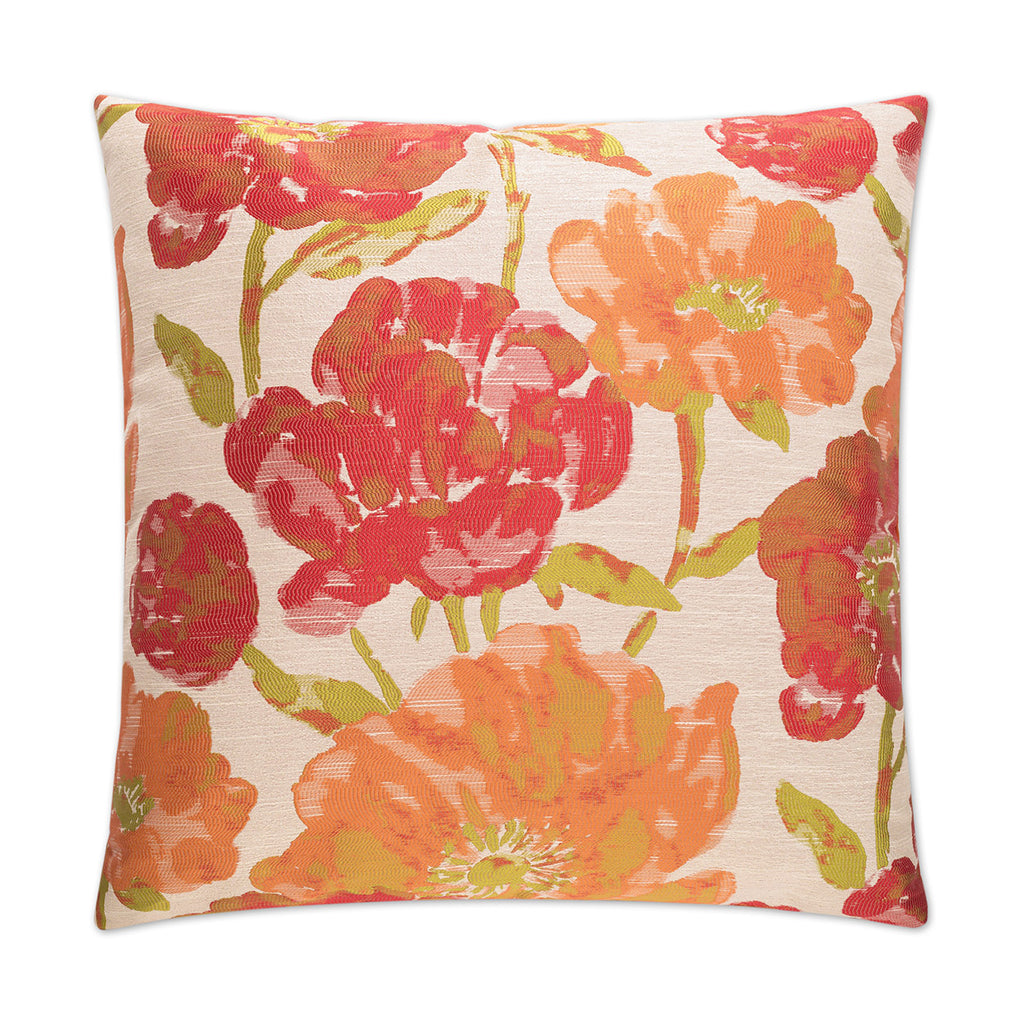 Lauren Decorative Throw Pillow - Poppy | DV Kap