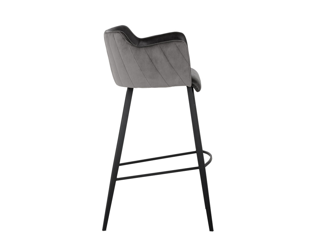 Griffin Barstool - Town Grey / Roman Grey | Sunpan Furniture - 103244