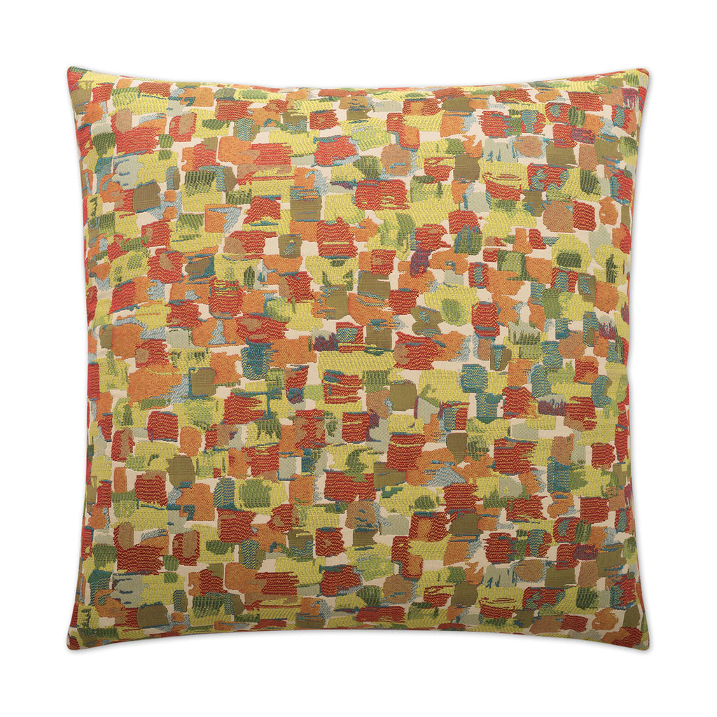 Expressionist Decorative Throw Pillow - Multi | DV Kap